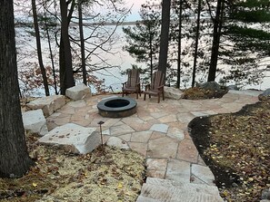 New Lakeside fire pit built in 2022