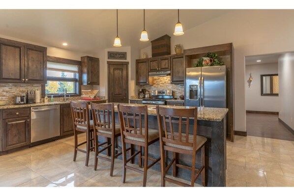 Spacious kitchen