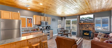 Living Room and Kitchen