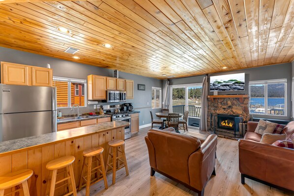 Living Room and Kitchen