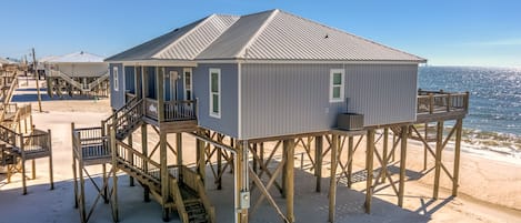 Beachfront Beach House Dauphin Island