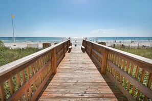 Beach access at Celadon