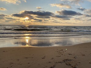 View from our beach! Less than a mile away from the home