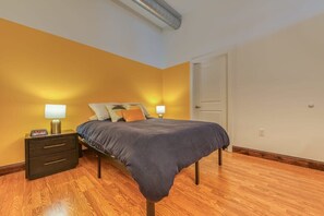 Spacious bedroom