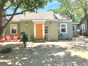 The front house is the Copacabana, also available to rent by itself.