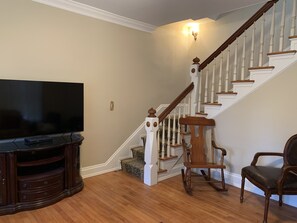 Original staircase, fully restored.