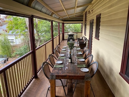 Outdoor dining