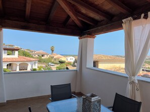 Panorama dalla terrazza privata 