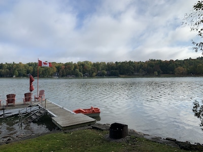 Cozy Winter Cottage Rental on Sandy Lake. Close to Toronto and Winter activities