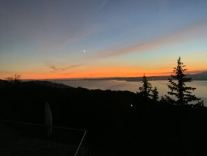 Blick von der Unterkunft