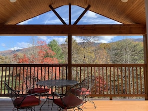 View from deck in Fall