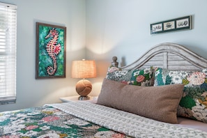 Coastal decor throughout the home