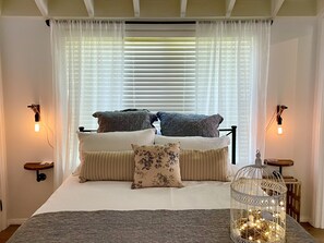 Cozy Queen bedroom.
