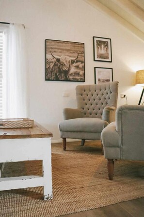 Seating area in living room
