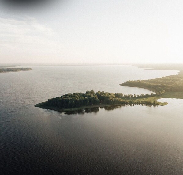 The trip of a lifetime awaits at your own east coast lakefront private island