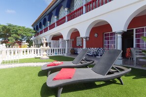 View of the 2 bedroom villas terrace