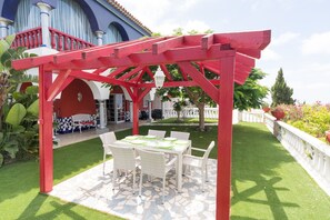 View of the 3 bedroom villas terrace