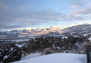 winter view from patio