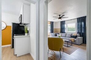 Kitchen and Living Area