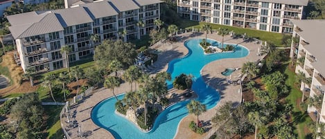 The Coral Cabana is located at the luxurious High Pointe Resort.