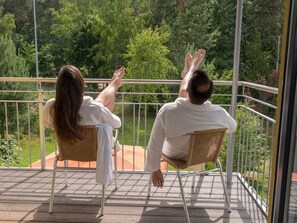Balkon Sauna