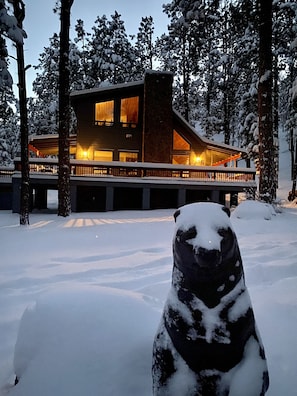 Peaceful winter wonderland.