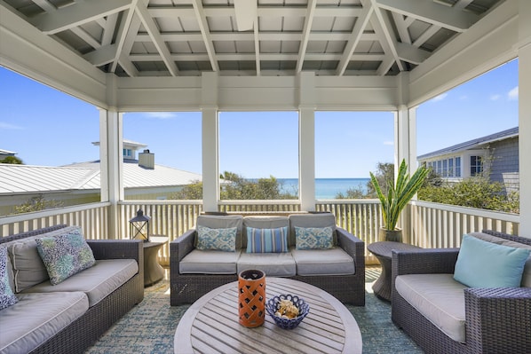 WELCOME TO TOYE COTTAGE - FURNISHED BALCONY W GULF VIEWS OFF SEC