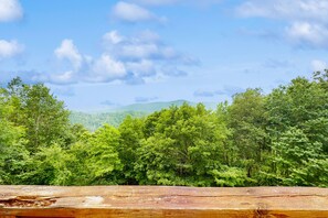 Vue depuis l’hébergement
