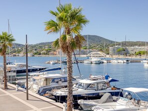 Water, Sky, Boat, Property, Watercraft, Vehicle, Azure, Tree, Lake, Coastal And Oceanic Landforms