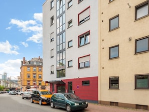 Fassade der Unterkunft