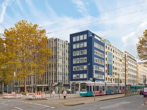 Overnatningsstedets facade