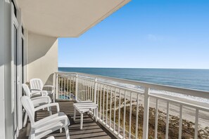 Private Oceanfront Balcony