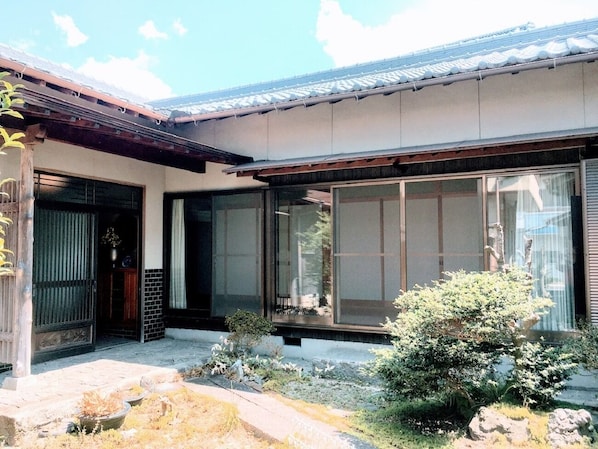Guest house entrance