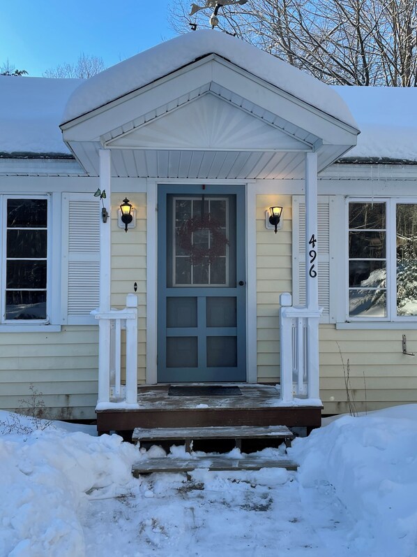 Welcome to Stolen Cottage.  We will leave you plenty of wood for the fireplace!