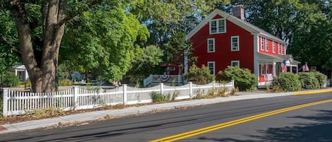 The 1784 Denison Home on a picturesque day in July! Every room has a story! Come and experience this exceptional New England gem! 