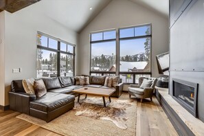 Modern Living Area - Five Peaks Breckenridge Vacation Rental