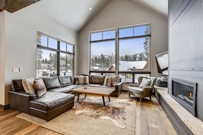 Modern Living Area - Five Peaks Breckenridge Vacation Rental