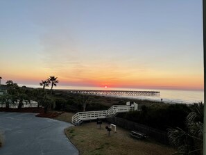 Sunrise from the balcony