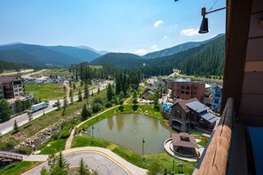 Sweeping views off the private deck