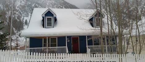 House in winter