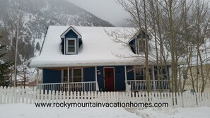 House in winter