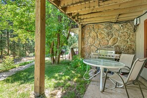 Patio with Gas Grill