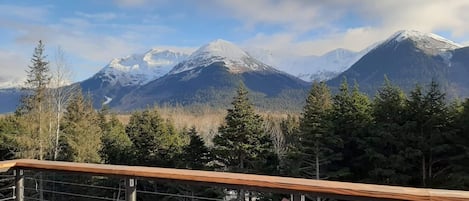 Alyeska Resort from the deck