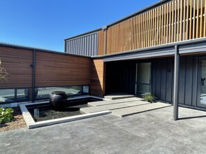 Main House entrance. Just showing your entrance door in the right corner
