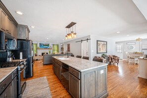 Open main floor