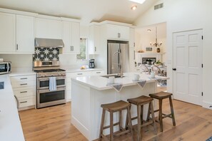 Kitchen with Dining Area to the right - Main House~ 2nd Floor