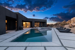 Dive on in to the beautiful pool