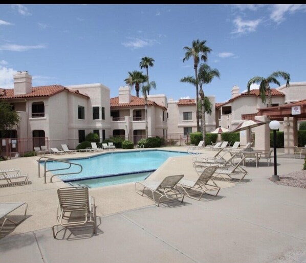 Pool 2 just steps from unit