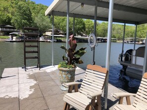 Great dock for hours of fun!