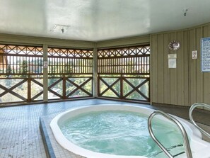 Common area hot tub